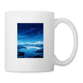 Iceland Vintage Travel Poster WPA Souvenir - Mug - white - Right