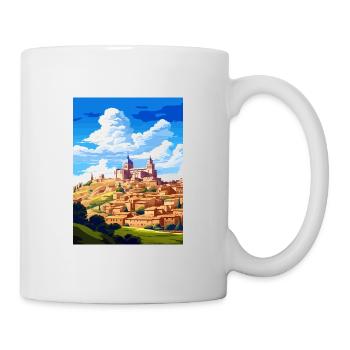 Toledo Spain Vintage Travel Poster WPA Souvenir - Mug - white - Right