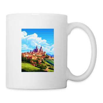 Segovia Spain Vintage Travel Poster WPA Souvenir - Mug - white - Right