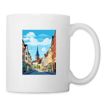 Koblenz Decoration Germany Vintage Travel Poster - Mug - white - Right