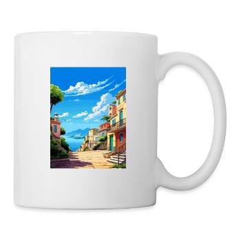 Palau Italy Vintage Travel Poster WPA Souvenir - Mug - white - Right