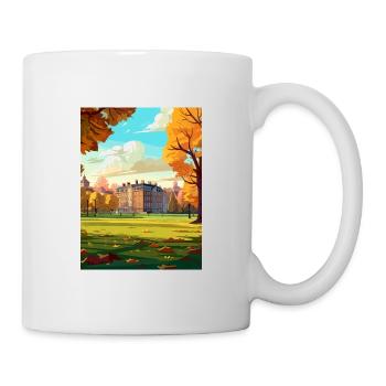 Hyde Park London England Vintage Travel Poster WPA - Mug - white - Right