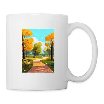 Hyde Park London England Vintage Travel Poster WPA - Mug - white - Right