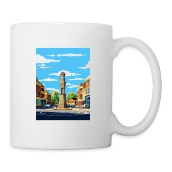Leighton Buzzard England Vintage Travel Poster WPA - Mug - white - Right