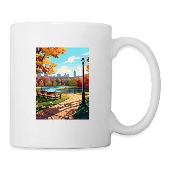 Hyde Park London England Vintage Travel Poster WPA - Mug - white - Right