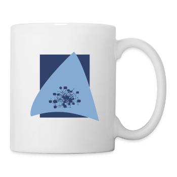 Cryptowährung Coin Bitcoin - Tasse - Weiß - Rechts
