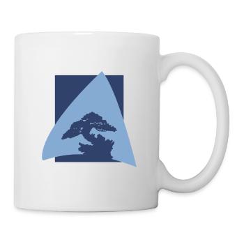 Baum Bonsai Wachsen Japanische Kunst - Tasse - Weiß - Rechts