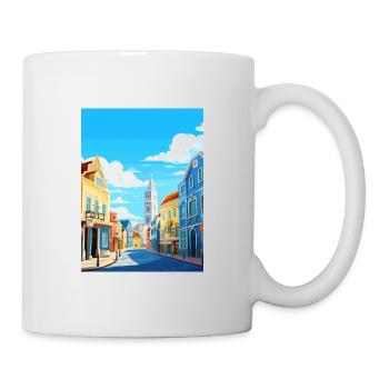 Aveiro Portugal Vintage Travel Poster WPA Souvenir - Mug - white - Right