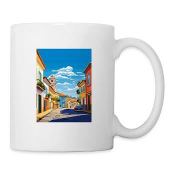 Caldas Da Rainha Portugal Vintage Travel Poster - Mug - white - Right
