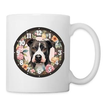 L'heure des fleurs - Mug blanc - blanc - Droite
