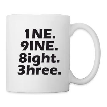 1983 41. Geburtstag - Tasse - Weiß - Rechts
