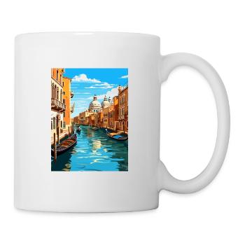 Venice Italy Decoration St Mark S Square Souvenir - Mug - white - Right