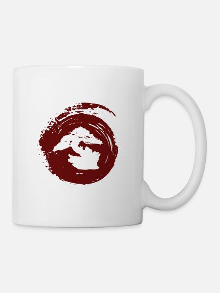 Wachsen Wachsen Baum - Tasse - Weiß