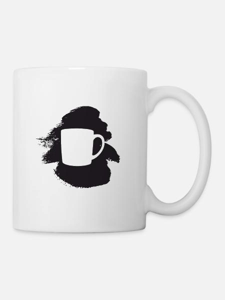 Kaffeebohne Koffein Espresso - Tasse - Weiß