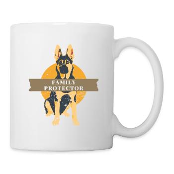 family protector - Mug - white - Right
