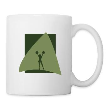Cheerleading Cheerleader Girlie Cheerleading - Mug - white - Right
