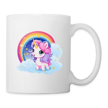 Einhorn - Tasse - Weiß - Rechts