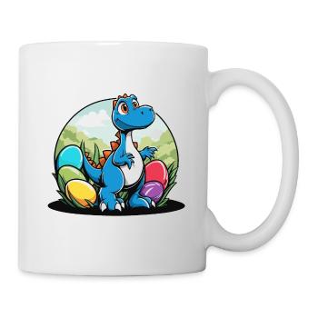 Dinosaur Easter Eggs Easter - Mug - white - Right