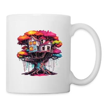 Treehouse / Treetop / Treehouse / Adventure - Mug - white - Right