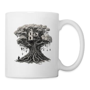 Treehouse / Treetop / Treehouse / Adventure - Mug - white - Right