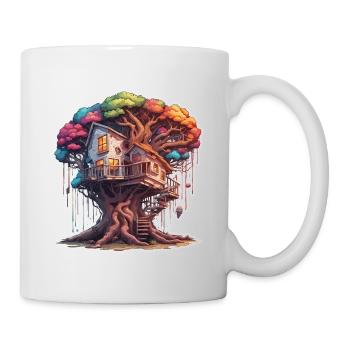 Treehouse / Treetop / Treehouse / Adventure - Mug - white - Right