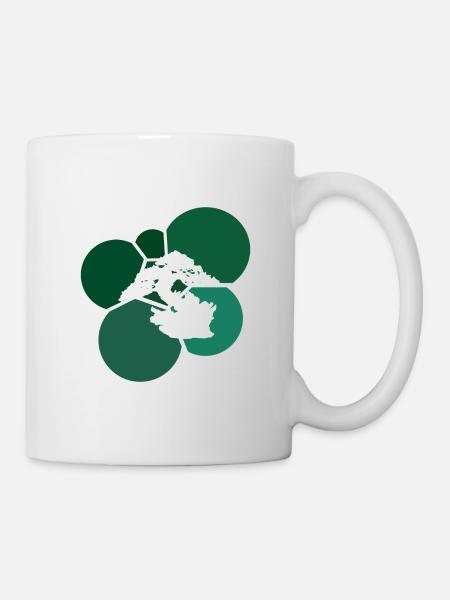 Arbres Arbres Arbre - Mug blanc - blanc