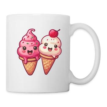Smiling Ice Cream Creation - Mug - white - Right