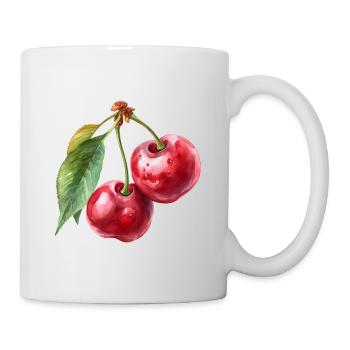 Cocktail Cherry pour les cerises aux fruits d’été - Mug blanc - blanc - Droite