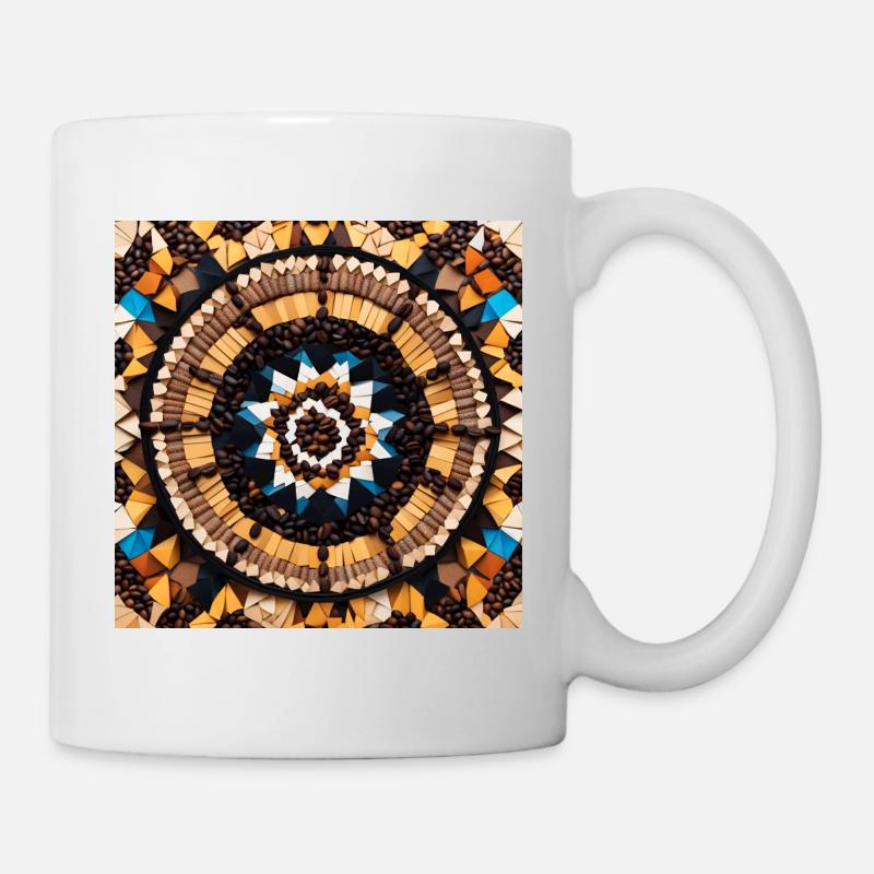 Kaleidobeanscope - Mug - white