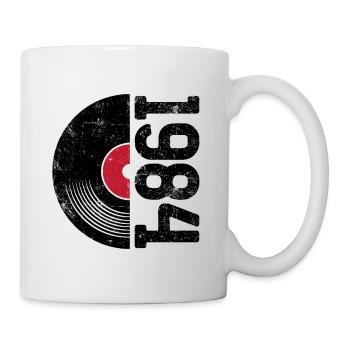 Millésime 1984 - Mug blanc - blanc - Droite