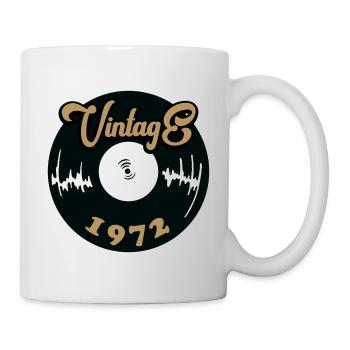 Millésime 1972 - Mug blanc - blanc - Droite