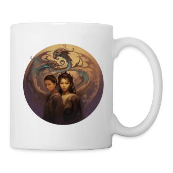 Under the sign of the dragon - Mug - white - Right