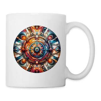 Kunterli - Mandala Magical Art Fusion - Mug - white - Right