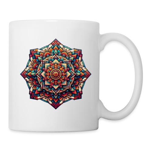 Kunterli - Colorful Geometry Mandala - Mug