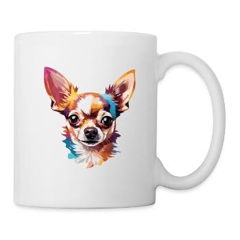 Chihuahua / small dog / animal / tiny / breed - Mug - white - Right