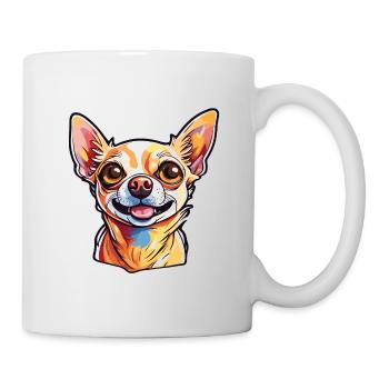 Chihuahua / small dog / animal / tiny / breed - Mug - white - Right