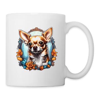 Chihuahua / small dog / animal / tiny / breed - Mug - white - Right