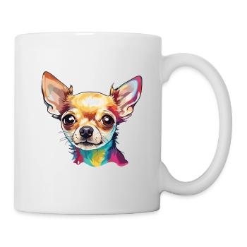 Chihuahua / small dog / animal / tiny / breed - Mug - white - Right