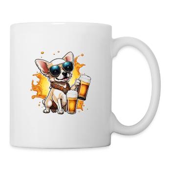 Chihuahua / small dog / animal / tiny / breed - Mug - white - Right