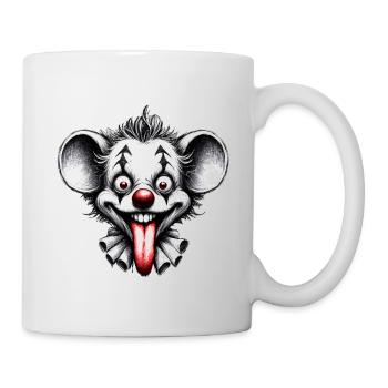 Zunge der Maus - Tasse - Weiß - Rechts