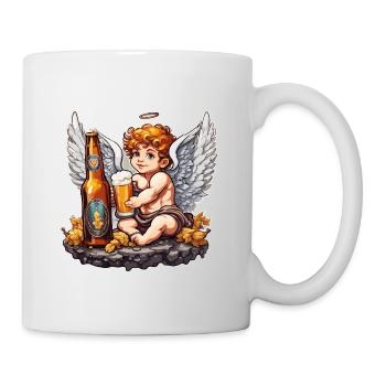 Cupid / Love / Arrow / Heart / Valentine's Day - Mug - white - Right