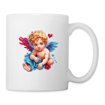 Cupid / Love / Arrow / Heart / Valentine's Day - Mug - white - Right
