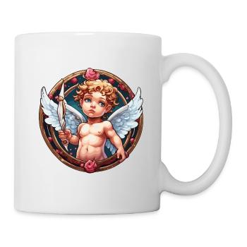 Cupid / Love / Arrow / Heart / Valentine's Day - Mug - white - Right