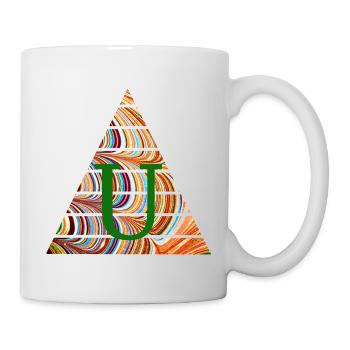 Triangle E 56 U - Mug blanc - blanc - Droite