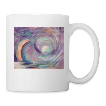 ARC EN CIEL - Mug blanc - blanc - Droite