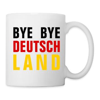 BYE BYE DEUTSCHLAND - GERMANY AUSWANDERN AUSWANDERUNG - Mug - white - Right