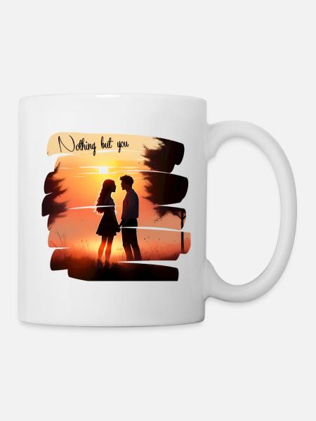 Nothing but you - Mug - white