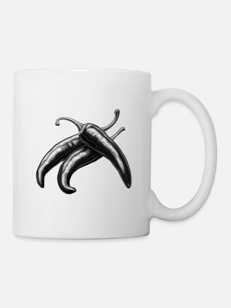 Chili - Tasse - Weiß