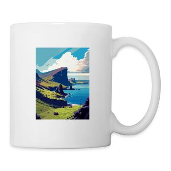 Isle Of Skye Scotland Vintage Travel Poster WPA - Mug - white - Right