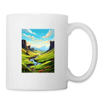 Isle Of Skye Scotland Vintage Travel Poster WPA - Mug - white - Right